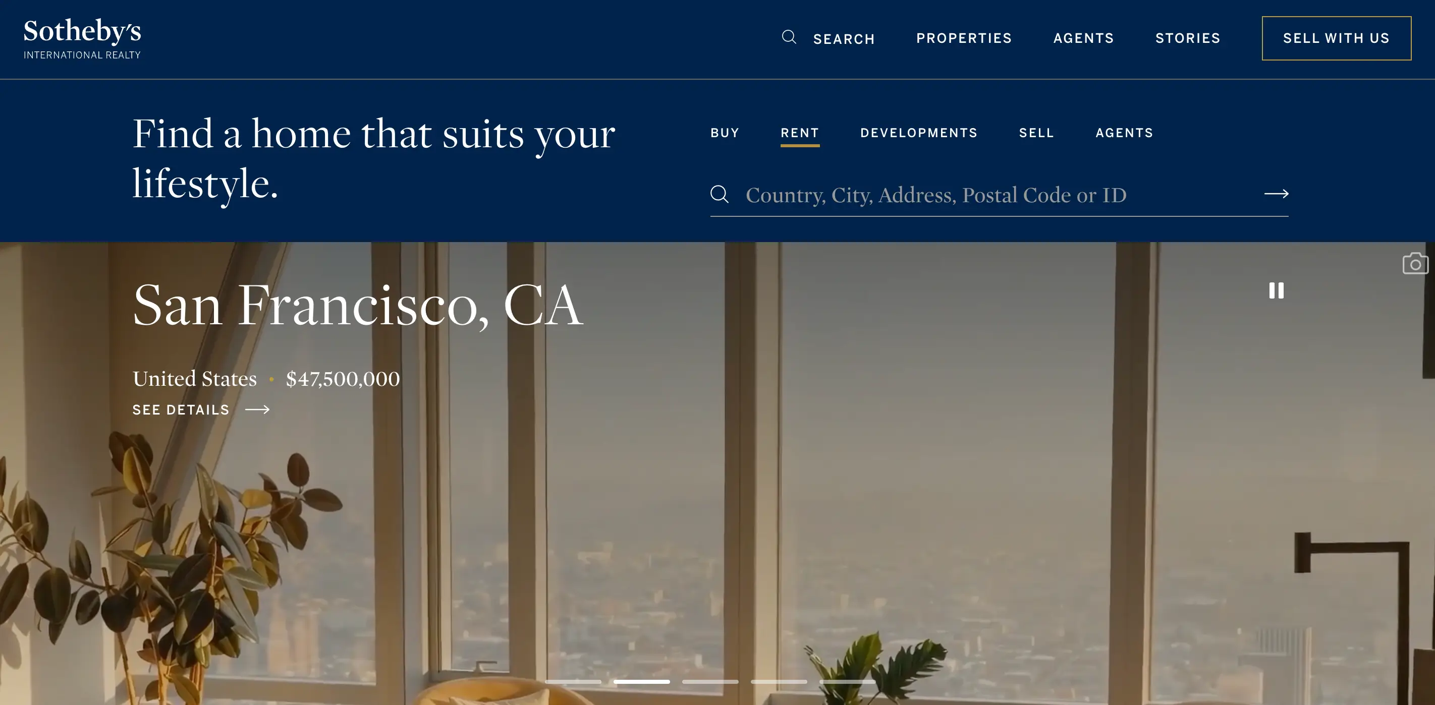 Sotheby’s International Realty SEO case study