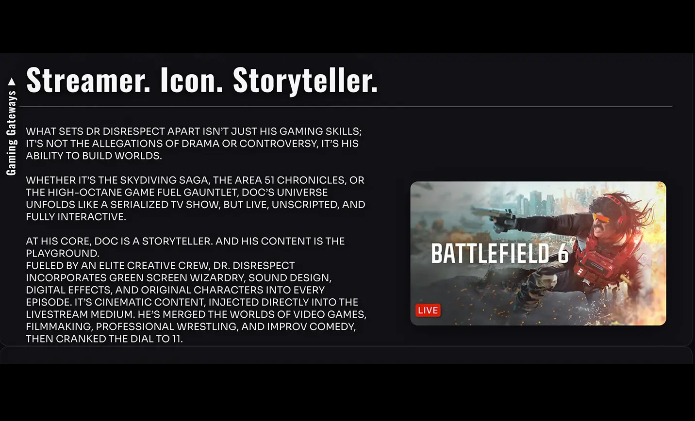 Gaming Web Design Image -3